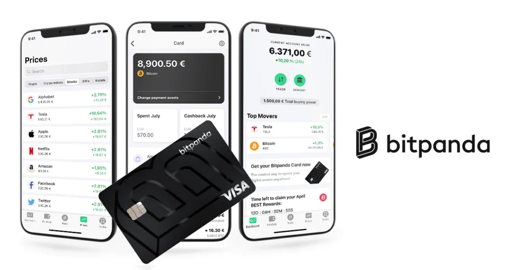 App Bitpanda similar a Verse