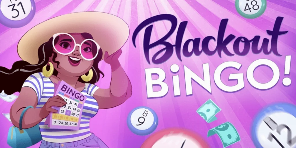 App Blackout Bingo para ganar dinero jugando