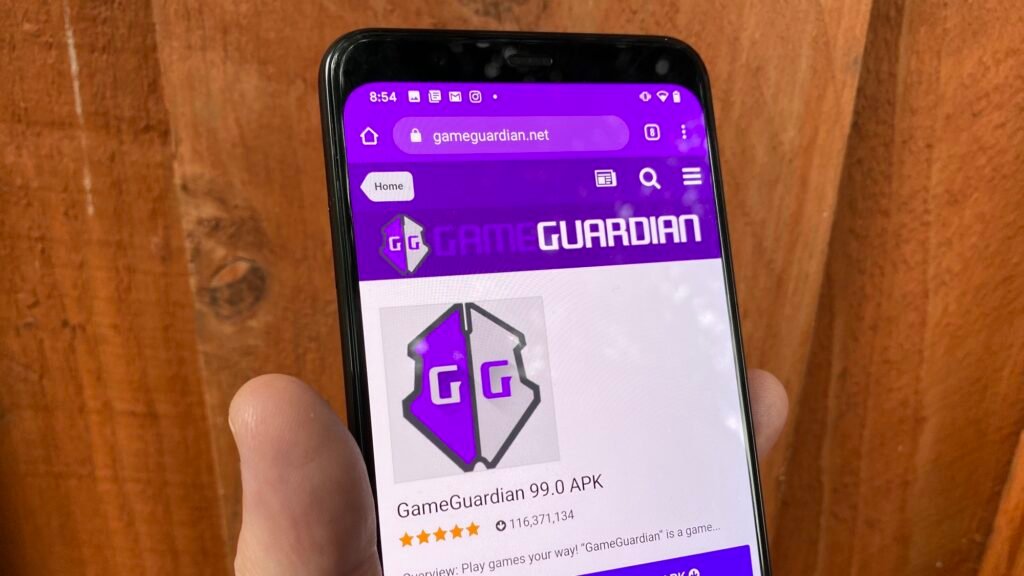 App GameGuardian para hackear juegos