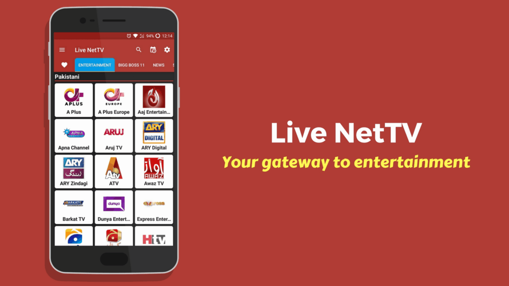 App Live NetTV para ver futbol gratis