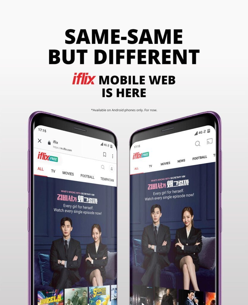 App iFlix para ver futbol en vivo