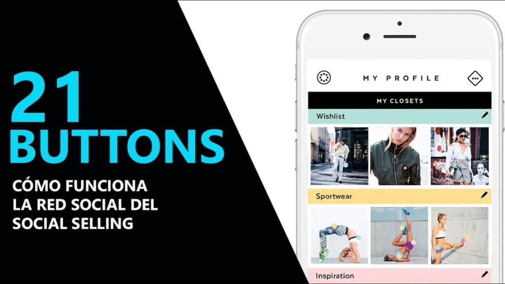 App 21 Buttons para outfits