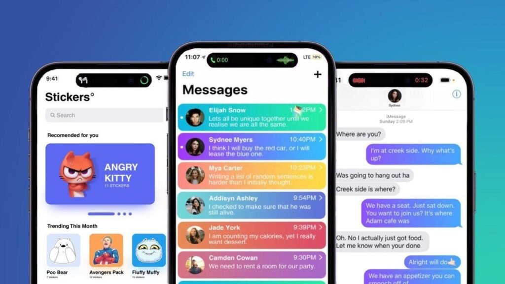 Apple iMessage para conversaciones seguras