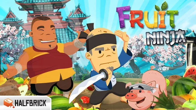 App Fruit Ninja para jugar 2 jugadores