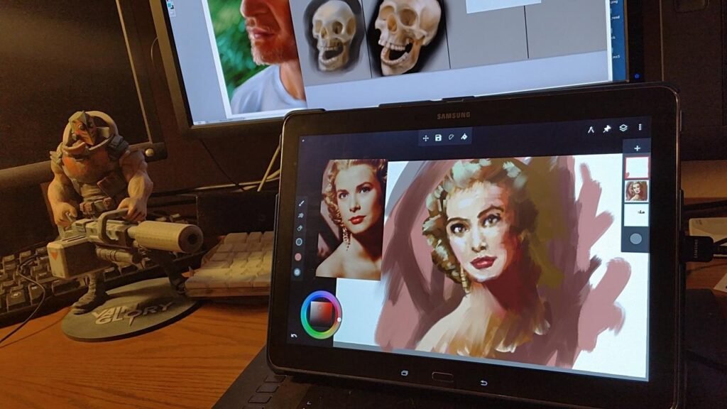 App Infinite Painter para dibujar