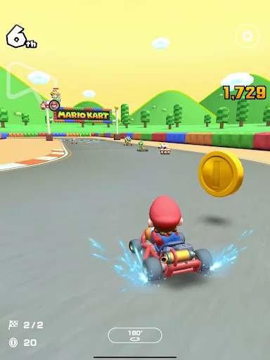 App Mario Kart Tour para jugar 2 jugadores