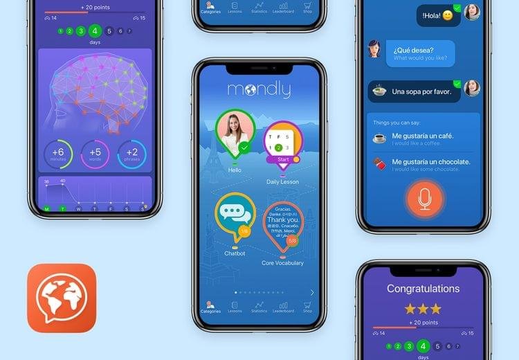 App Mondly para aprender Latín