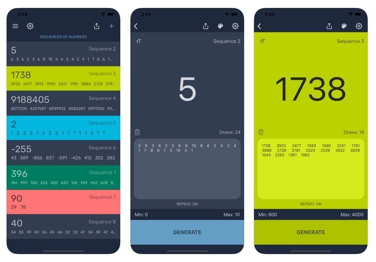 App Random Generator para sorteos
