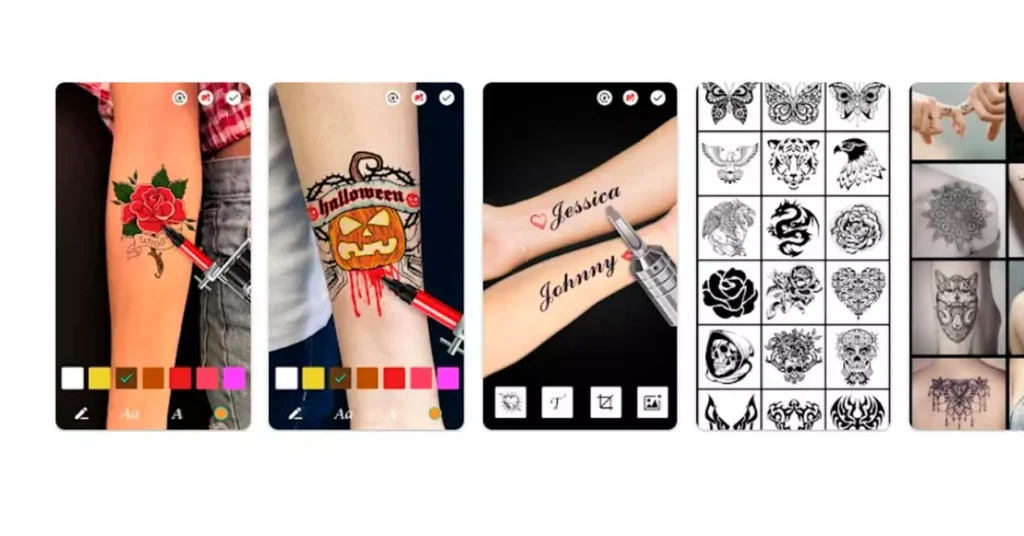 App Tattoo Ink- Diseño de Tatuajes