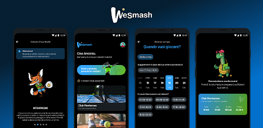 App WeSmash para reservar pistas de padel