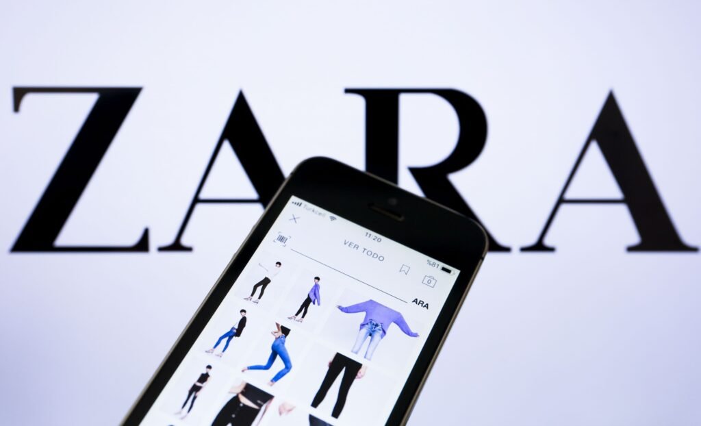 App Zara para outfits