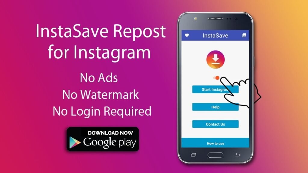 Repost for Instagram Instasave para instagram