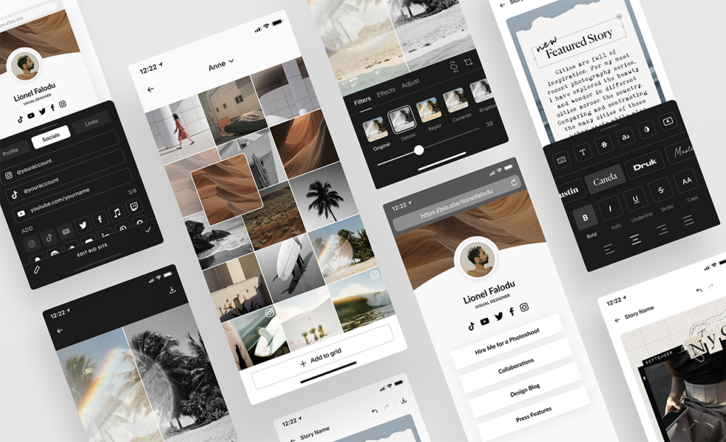 Unfold para instagram