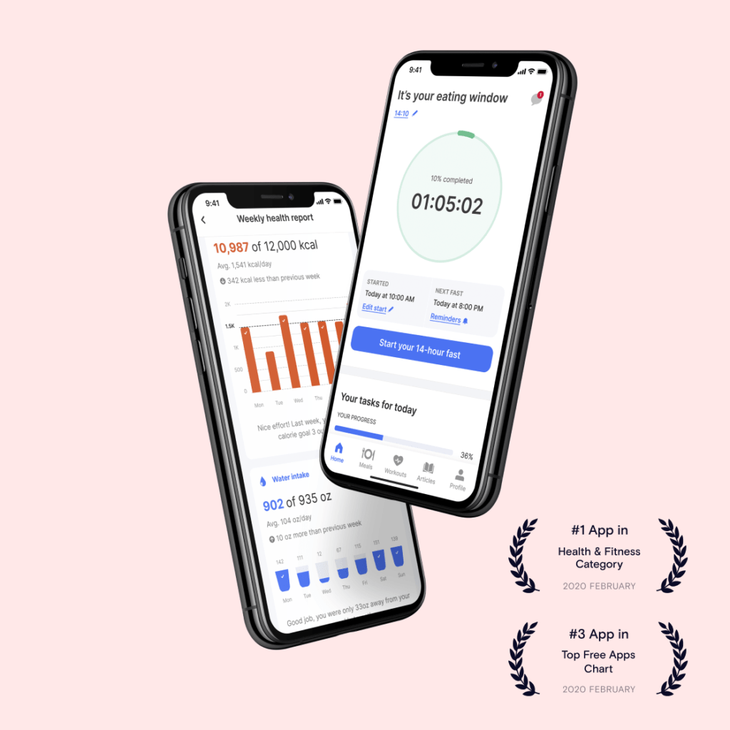 App DoFasting para el ayuno intermitente