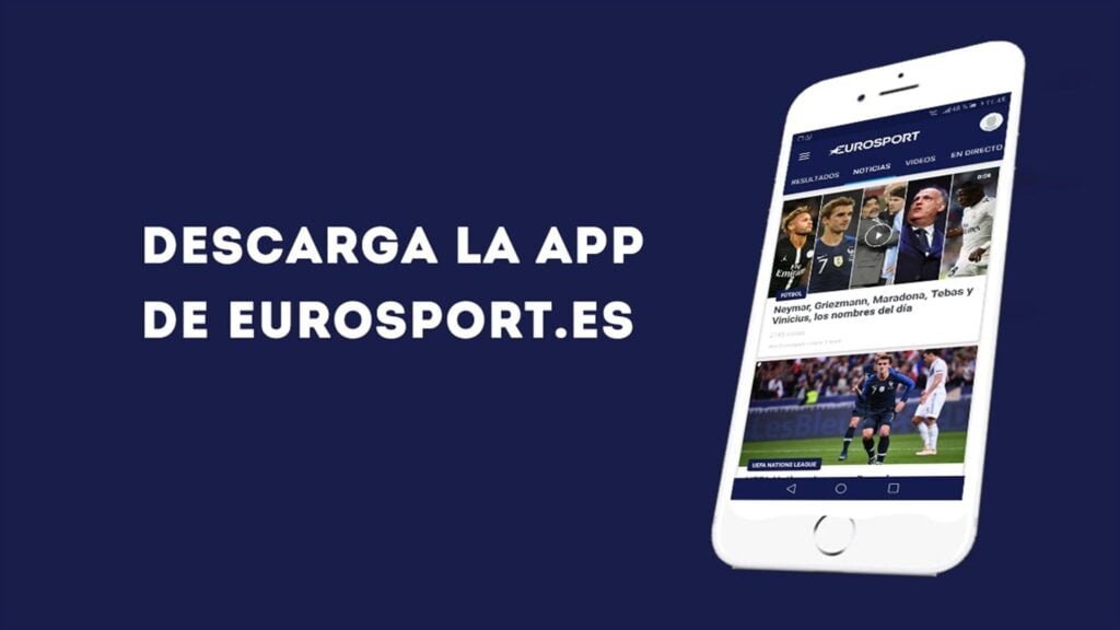 App Eurosport como alternativa a Nodoflix