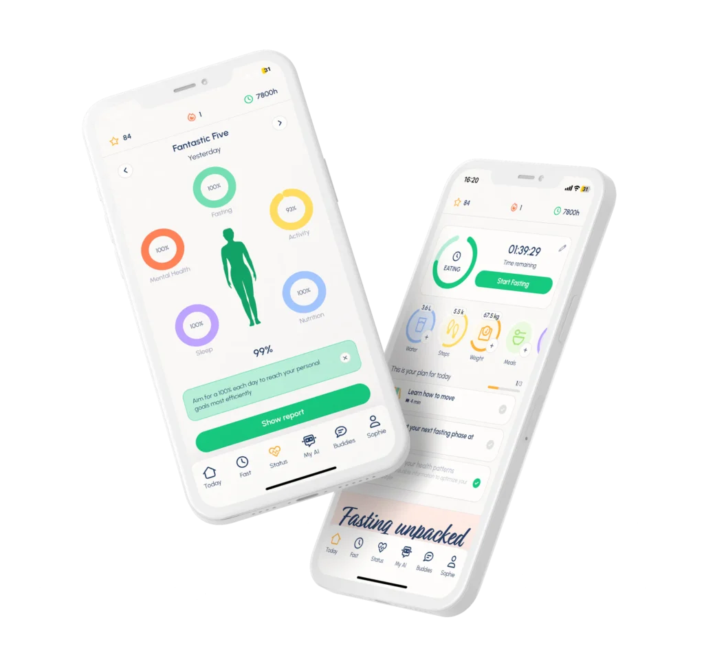 App Fastic para ayuno intermitente
