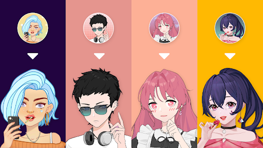 App Vlinder Avatar Maker- Dress Up