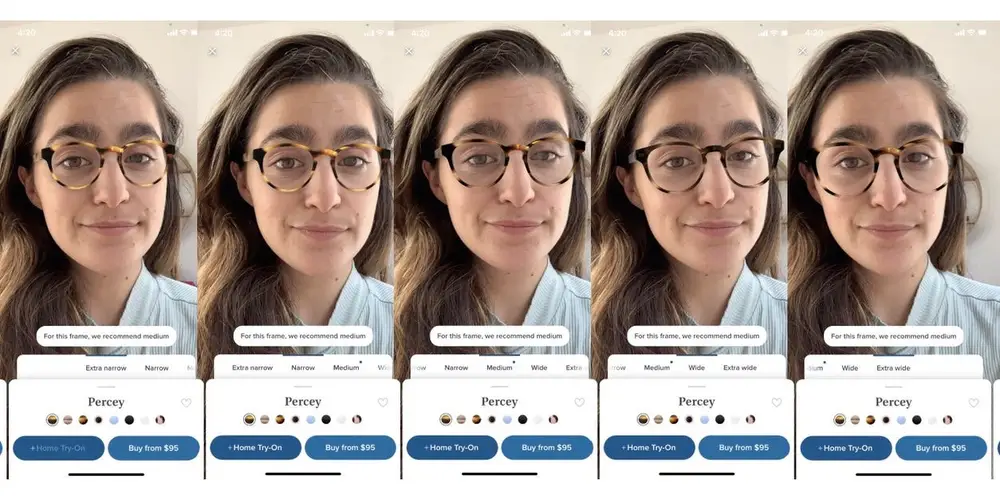 App Warby Parker
