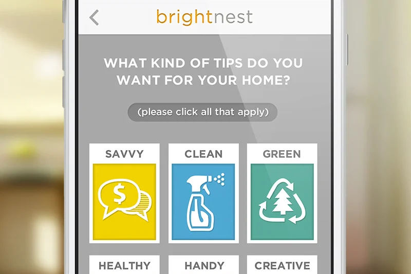 App brightnest para organizar tareas del hogar