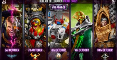 Códigos Warhammer 40K Warpforge