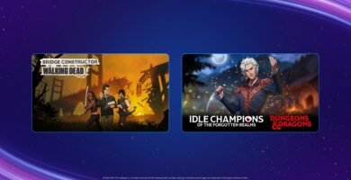 Bridge Constructor y un pack épico para Idle Champions